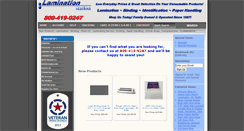 Desktop Screenshot of laminationstation.com